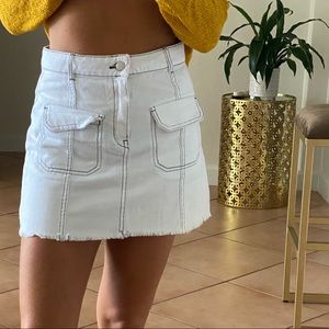 Zara denim skirt M